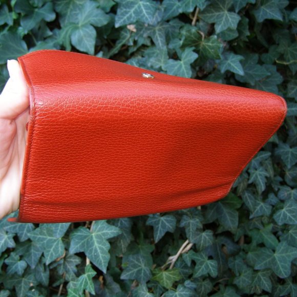 EUC Gucci Long Red Leather Wallet - Picture 10 of 13